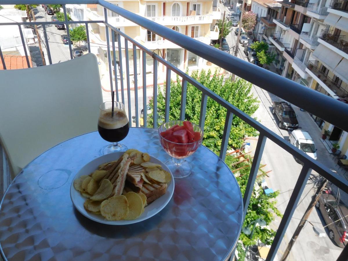 Efstratios Hotel Loutra Edipsou  Bagian luar foto