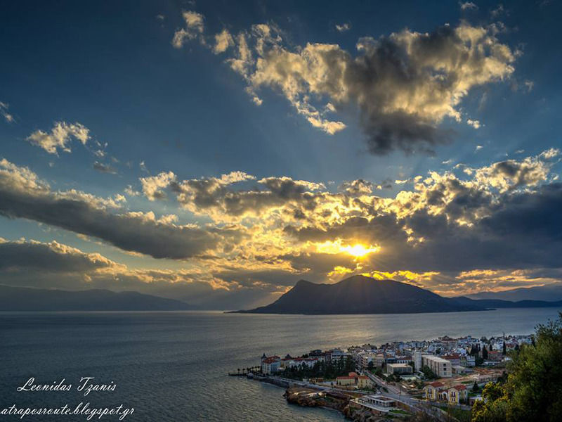 Efstratios Hotel Loutra Edipsou  Bagian luar foto