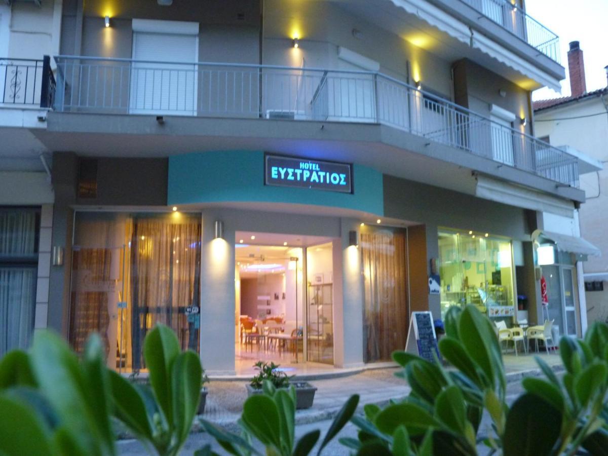 Efstratios Hotel Loutra Edipsou  Bagian luar foto